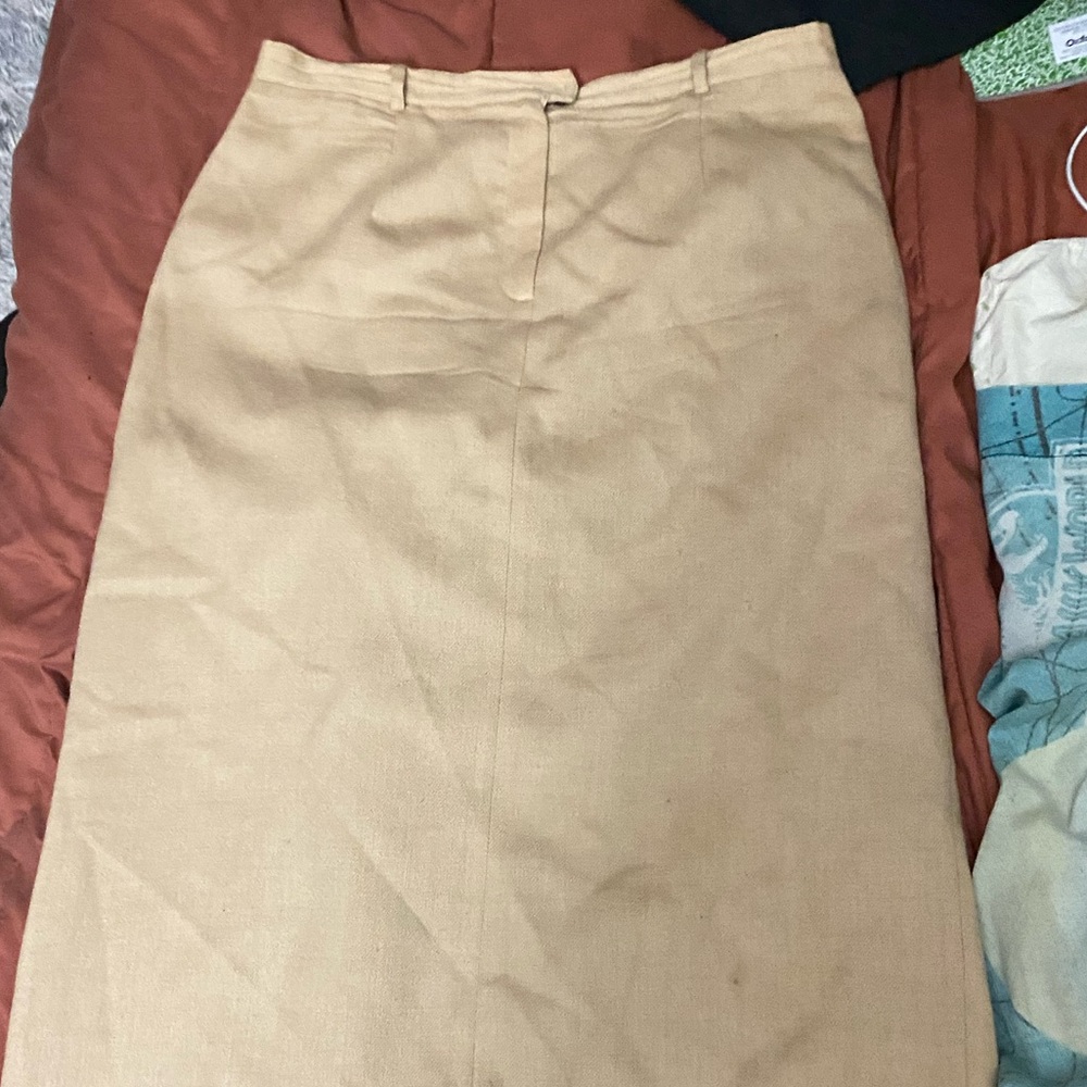Harris Wallace Tan Women's Skirt
